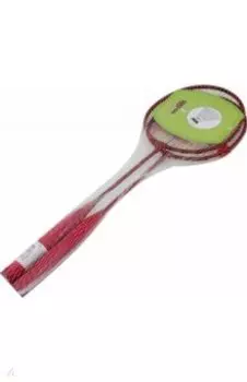 Набор ракеток для бадминтона, 2 штуки, с воланом