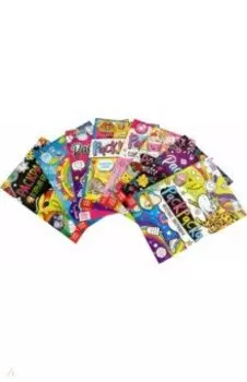 Набор раскрасок Весёлые рисунки, 8 штук