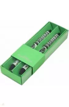 Набор шариковых автоматических ручек ArtClick. Человекозебра, синие, 2 штуки