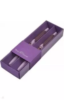 Набор шариковых автоматических ручек HappyClick. Кофемания. Чизкейк, синие, 2 штуки