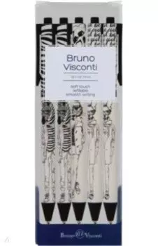 Набор шариковых ручек ArtClick. Mix Four, 0.5 мм., синий, 5 штук