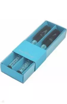 Набор шариковых ручек FreshWrite. Sketches Black and Blue, синие, 2 штуки