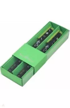 Набор шариковых ручек FunWrite. Машины. Цвет салатовый, синие, 2 штуки