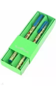 Набор шариковых ручек HappyWrite. Машинки, синие, 2 штуки