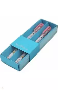 Набор шариковых ручек HappyWrite. Зайка, синие, 2 штуки