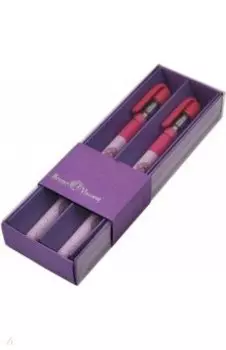 Набор шариковых ручек MagicWrite. Сладкое настроение. Пончики, синие, 2 штуки