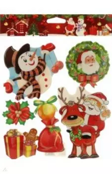 Набор стикеров Танцующий снеговик