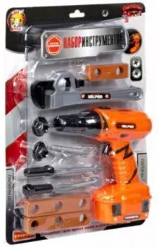 Набор строительных инструментов Папины дети, 12 предметов