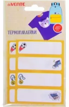 Набор термонаклеек на тканевой основе Football, 8шт