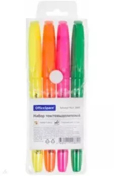 Набор текстовыделителей, 4 цвета