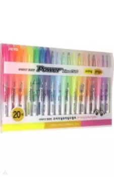 Набор текстовыделителей Рower Line, 20 цветов