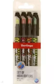 Набор текстовыделителей Textline HL450, 4 цвета