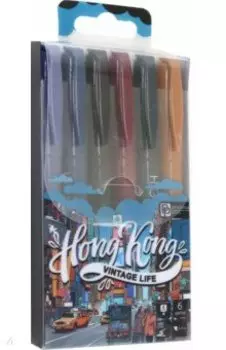 Набор текстовыделителей Винтаж, 6 шт