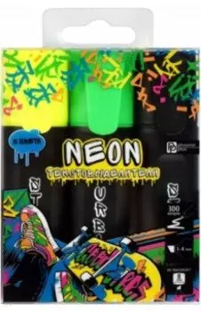 Набор текстовыделителей Включи неон, 3 шт