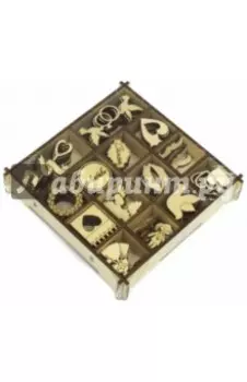 Набор украшений в коробке "Свадебный"