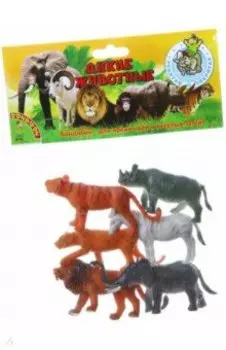 Набор животных "Дикие животные" 6 штук (ВВ1610)