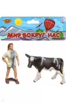 Набор Зоолог с телёнком