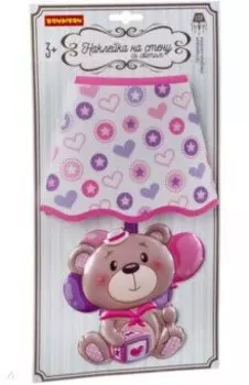 Наклейка со светом "Медвежонок", сенсорная (ВВ2864)