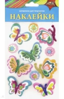 Наклейки из ЭВА "Цветочки и бабочки 2. Ассорти" (С3476-04)
