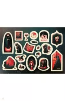 Наклейки Эдгар По