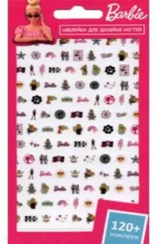 Наклейки на ногти Barbie. Барби