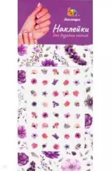 Наклейки на ногти "Цветы"