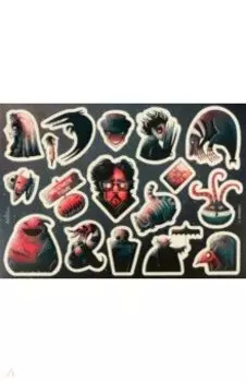 Наклейки Тим Бертон