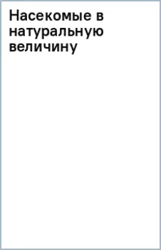 Насекомые в натуральную величину