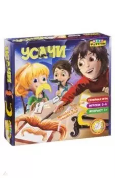 Настольная семейная игра "Усачи" (Ф77076)