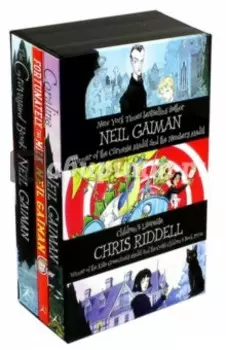 Neil Gaiman & Chris Riddell 3-book Box Set