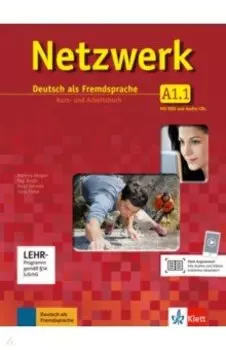 Netzwerk A1.1. Deutsch als Fremdsprache. Kurs- und Arbeitsbuch mit DVD und 2 Audio-CDs