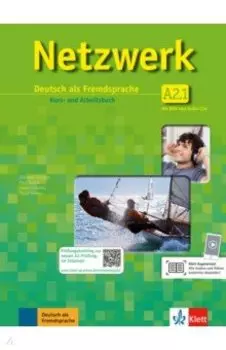Netzwerk. A2.1. Deutsch als Fremdsprache. Kurs- und Arbeitsbuch mit DVD und 2 Audio-CDs