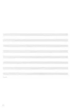 Нотная бумага, А4, 25 листов