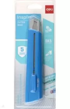 Нож канцелярский Rio, 18 мм, синий