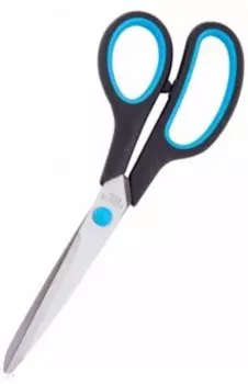 Ножницы, черные, 21,5 см.