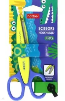 Ножницы детские Кроко фигурные, 13.5 см