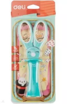 Ножницы детские "Magic Rabbit" (137 мм, в ассортименте) (E6065)