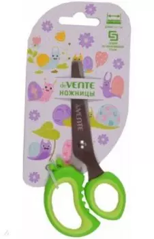 Ножницы детские Snail, салатовые, 12,7см
