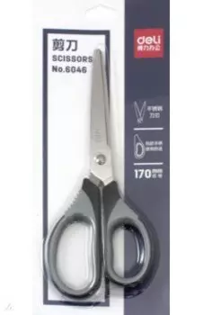 Ножницы офисные 170 мм Vivid Soft ассорти (6046)