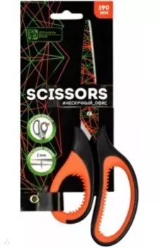 Ножницы офисные Геометрия, 19 см