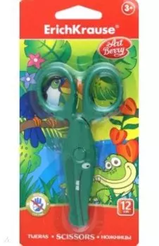 Ножницы пластиковые Artberry Wild friends, в ассортименте