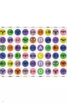 Обложка для проездного билета Смайлики