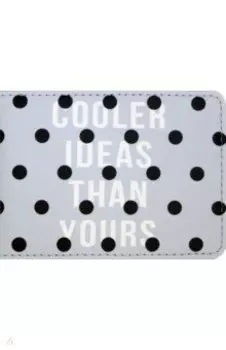 Обложка для студенческого билета" Dots. Серый" (IST020)