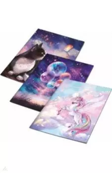 Обложки для тетрадей Мечтай, 3 штуки