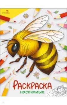 Окружающий мир. Раскраска. Насекомые