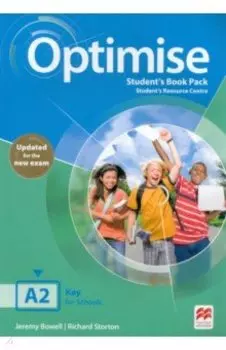 Optimise. Updated. A2. Student's Book with Student's Resource Centre