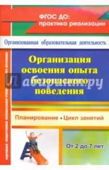 Организация освоения опыта безопасного поведения. Планирование и цикл занятий с детьми 2-7 лет. ФГОС