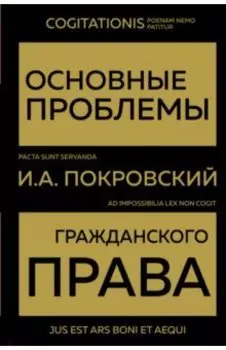 Основные проблемы гражданского права