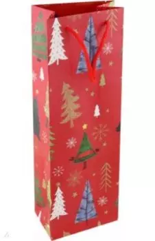 Пакет новогодний ламинированный