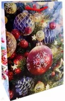 Пакет новогодний ламинированный